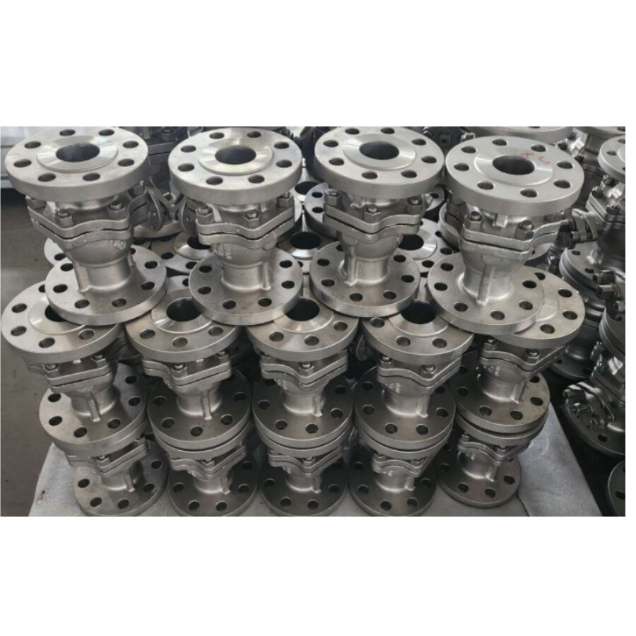 ASTM A351 CF8M Floating Ball Valve, 2-PC, 300 LB, API 6D, RF