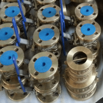 ASTM B148 C95800 Ball Valve, API 6D, 4 Inch, 150 LB, RF