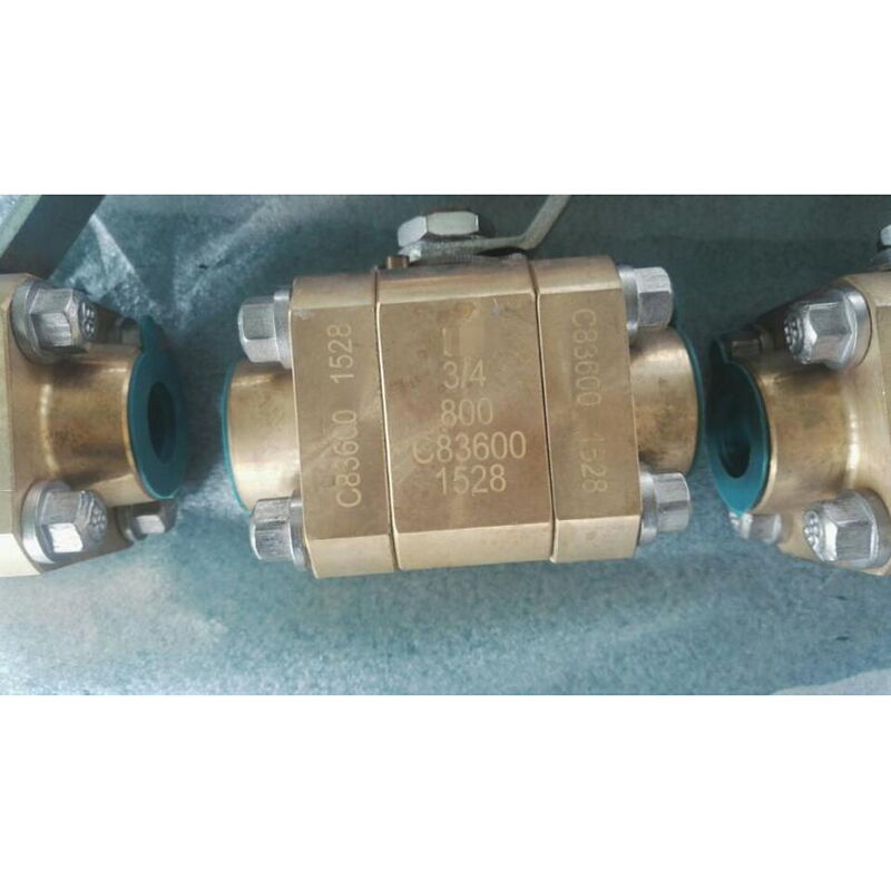 Bronze Floating Ball Valves, B62 C83600, 3/4 IN, 800 LB, NPT