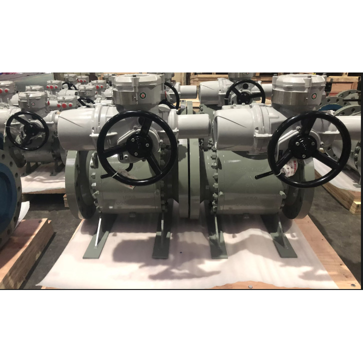 Motor Operated Ball Valve, API 6D, A350 LF2, 10*8 IN, 300 LB