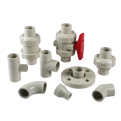 PPH Ball Valve, Pipe Fittings, ANSI, JIS, DIN, CNS, BW