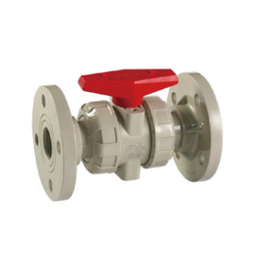 PPH Flange Type True Union Ball Valve, 1/2-4 Inch, 150 PSI