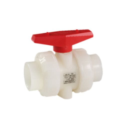 PVDF True Union Ball Valve, 150 PSI, 1/2 - 4 Inch