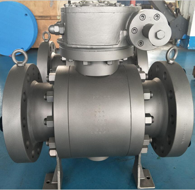Raised Face Flanged Ball Valve, ASTM A105, 900 LB, 6 Inch