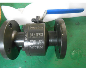 Reduced Bore Floating Ball Valve, A105N, Class 150, 1 1/2 Inch