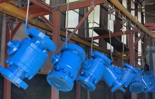 ASTM A105N Floating Ball Valves