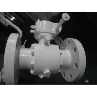 Low-temp Carbon Steel Ball Valve, ASTM A350 LF2, 4 IN, CL600
