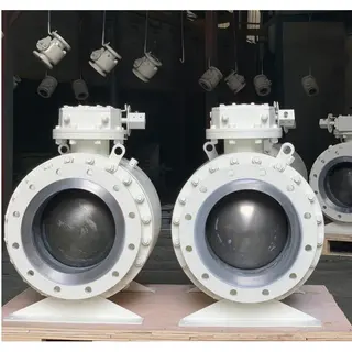 ASTM A105N Ball Valves, API 6D, 12 Inch, CL150, Epoxy Coated