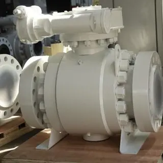 ASTM A105N Trunnion Ball Valves, API 6D, 8 Inch, CL900, RTJ