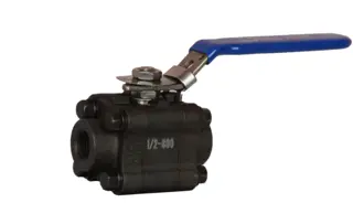 3-Piece Floating Ball Valve, ASTM A105N, 1/2-2 Inch, 800 LB