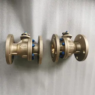 Al-Bronze Ball Valve, ASME B16.34, B148 C95800, 3*2 IN, CL150