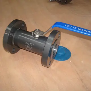 ASTM A350 LF2 Ball Valves, 1-1/2 IN, CL150, API 598, Flanged