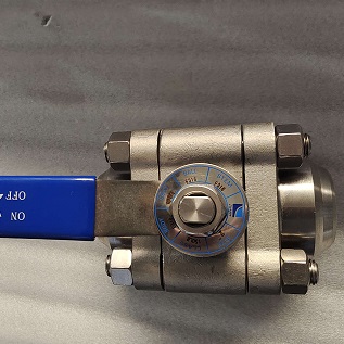 SS 316 3-PC Ball Valve, Full Bore, 150 LB, BW