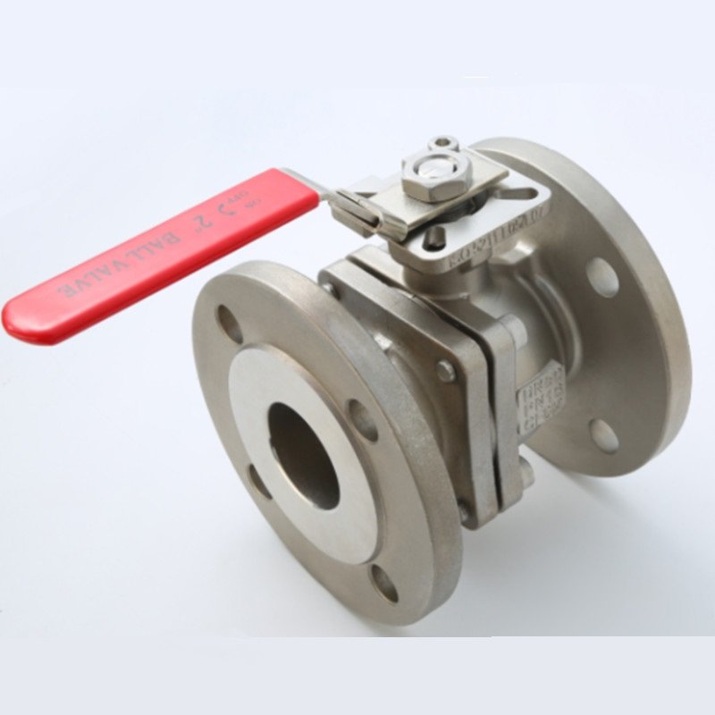SS 316 Ball Valve with Steel Flange, 1.4401, PN16, DN15-DN200