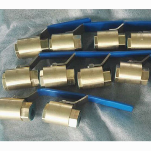 Threaded Floating Ball Valve, ASTM B763 C95500, 3/4 Inch