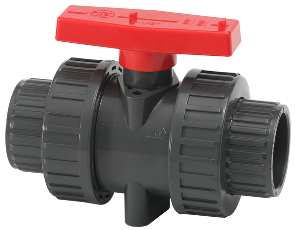 True Union Ball Valve, 150 PSI, UPVC, CPVC, PPH