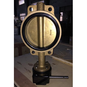Aluminium Bronze C95400 Butterfly Valve, 150# 8IN