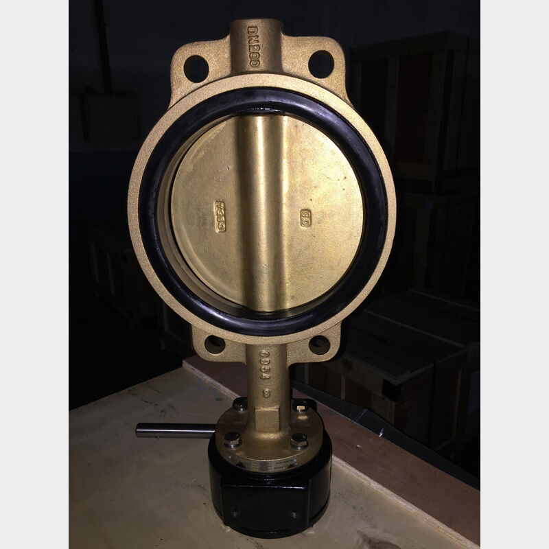 Aluminum Bronze Wafer Butterfly Valve, C95400, 8 Inch, CL150