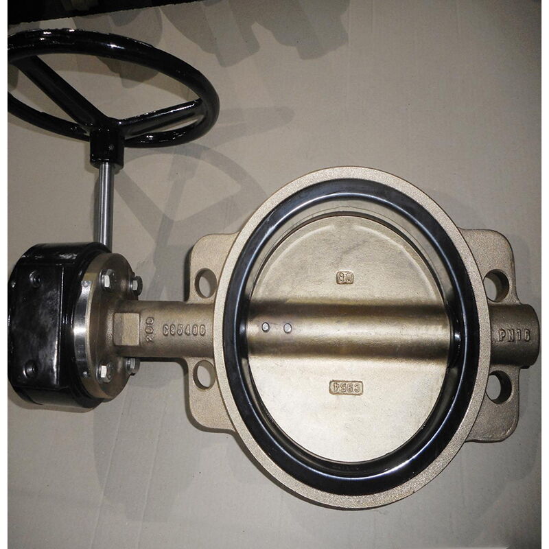 ASTM B148 C95400 Wafer Butterfly Valve, API 609, 8 IN, CL150