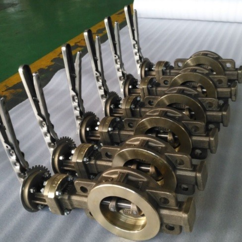 ASTM B148 C95500 Wafer Butterfly Valve, API 609, 6 Inch, 300 LB