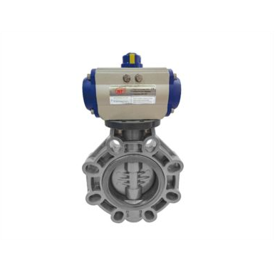 CPVC Pneumatic Butterfly Valve, 2 - 12 Inch, 150 PSI