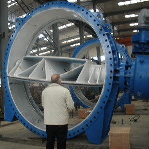 Double Eccentric Butterfly Valve, 108 Inch, 150LB