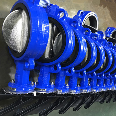Ductile Cast Iron Butterfly Valve, 4 Inch, 120 LB, Flanged RF