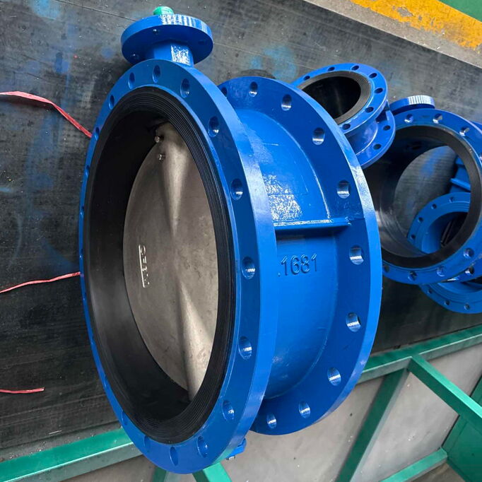Ductile Iron Butterfly Valves, DN600, PN10, 24 Inch, Flanged