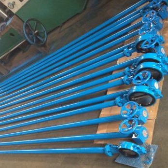 Extended Stem Wafer Butterfly Valve, ASTM A216 WCB, API 609
