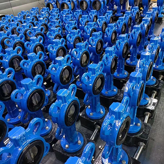 GGG40 Wafer Butterfly Valve, PN16, DN250