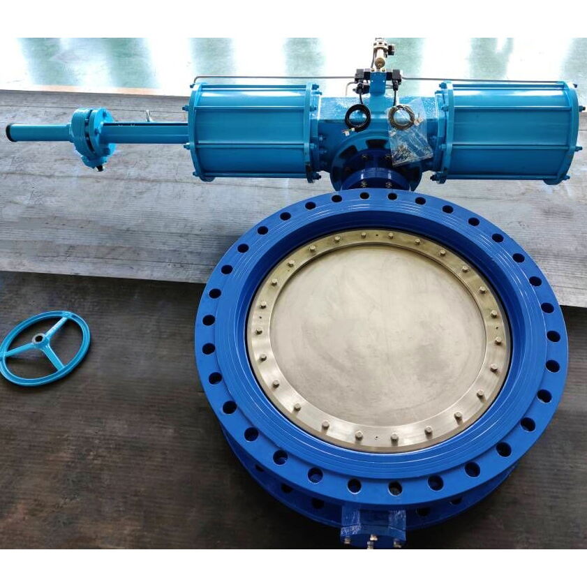 Pneumatic Butterfly Valve, ASTM A536 65-45-12, 36 IN, 150 LB
