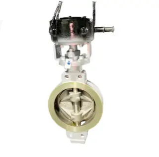 Triple Eccentric Butterfly Valve, API 609, WCB, 10 IN, CL300