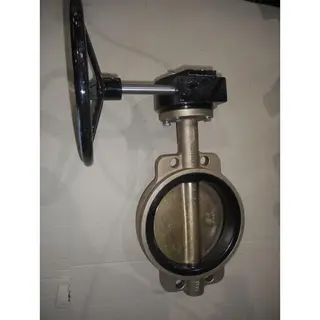 ASTM B148 C95800 Butterfly Valve, Al-Bronze, 4 Inches, Wafer