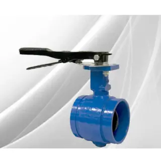 Cast Iron Wafer Butterfly Valve, Ductile Iron, PN10, PN16