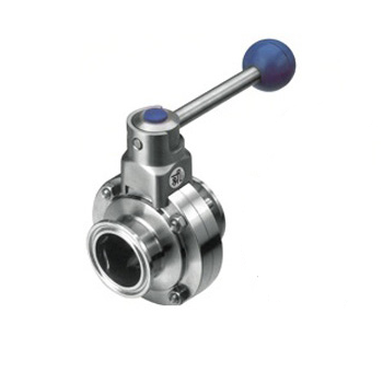 Stainless Steel Sanitary Butterfly Valve, 10 Bar, DN10-DN300