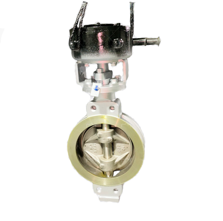 Triple Eccentric Butterfly Valve, API 609, WCB, 10 IN, CL300