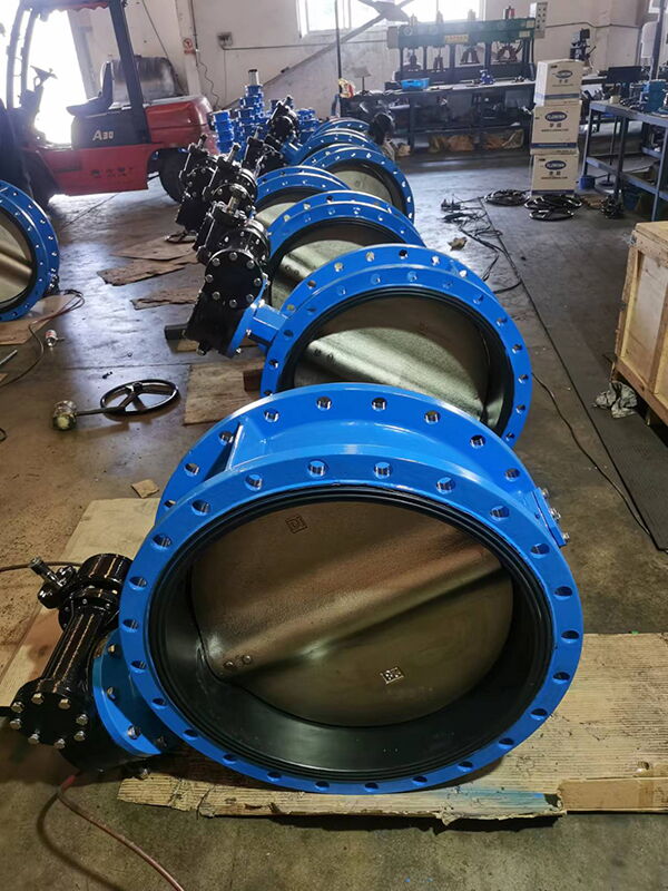 U-Type Resilient Seat Flanged Butterfly Valve