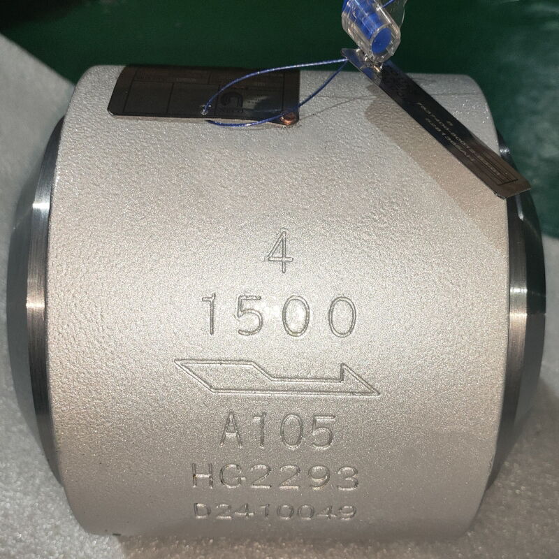 API 594 Dual Plate Check Valve, ASTM A105, 4 IN, 1500 LB, BW