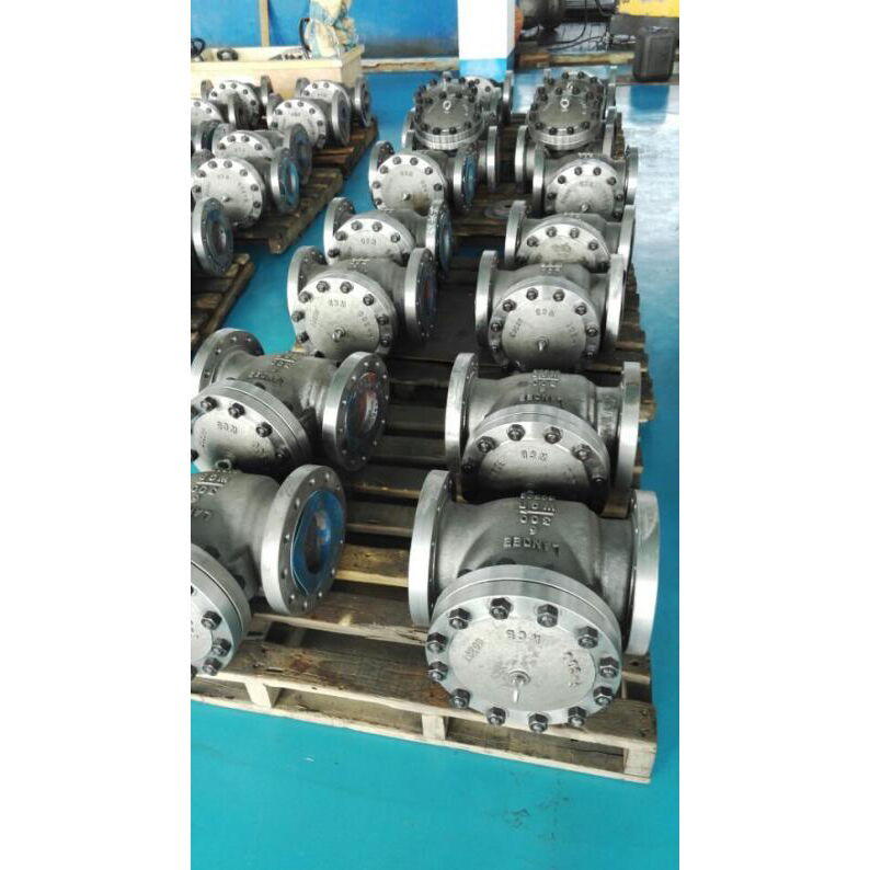 API 6D Check Valves, ASTM A216 WCB, 6 Inch, Class 300 LB, RF