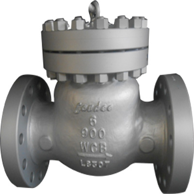 ASTM A216 WCB Swing Check Valve, 6 Inch, Class 900, RF Flanged