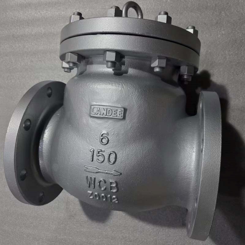 ASTM A216 WCB Swing Check Valve, ASME B16.34, 6 Inch, 150 LB