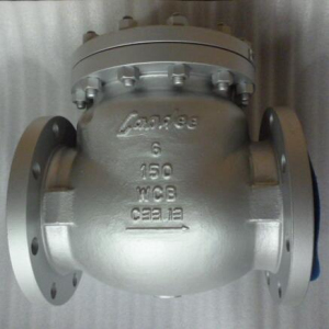 ASTM A216 WCB Swing Check Valve, BS 1868, 150 LB, 6 Inch