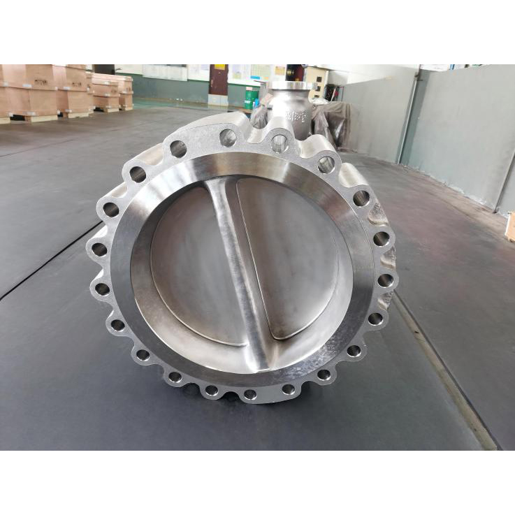 ASTM A351 CF8 Dual Plate Check Valve, API 594, 20 Inch, Lug