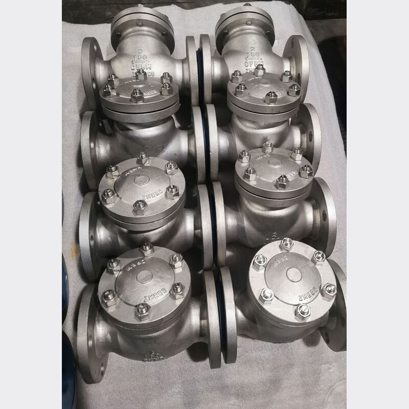 ASTM A351 CF8M Swing Check Valve, BS 1868, 2 Inch, CL150, RF