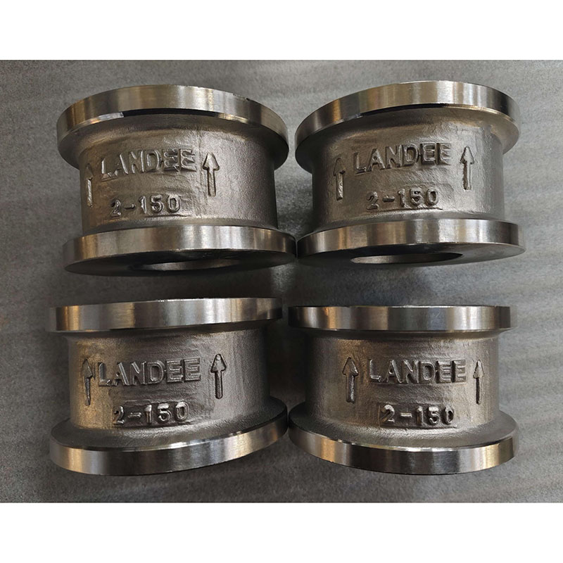 ASTM A351 CF8M Wafer Check Valve, API 594, 2 IN, Dual Plate