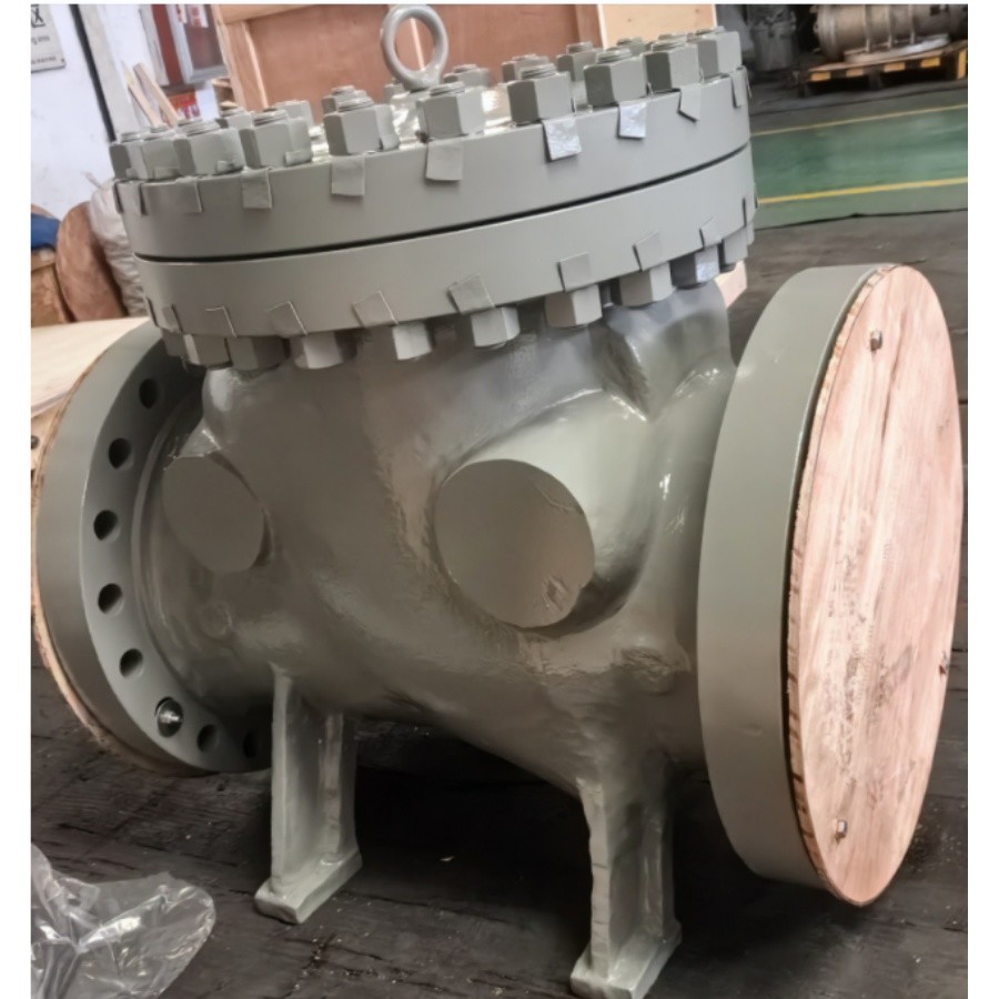 ASTM A352 LCC Swing Check Valve, 16 Inch, 600 LB, RF