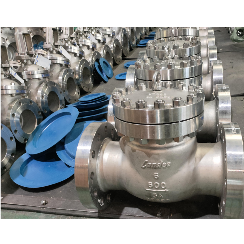 ASTM A990 6A Swing Check Valve, 6 Inch, 600 LB, API 6D, RF