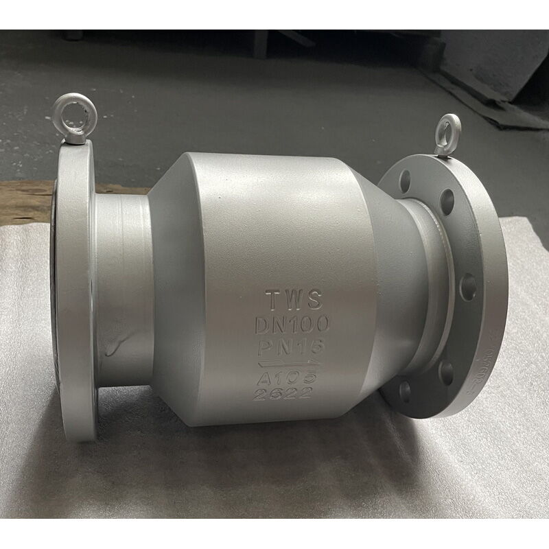 Axial Flow Check Valve, API 598, ASTM A105, 4 Inch, 150 LB