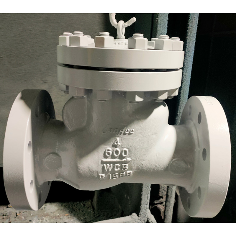 Carbon Steel Swing Check Valves, A216 WCB, 4 IN, CL600, RF