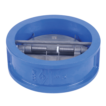 Double Door Wafer Check Valve, ASTM A536 65-45-12, 2-18 Inch